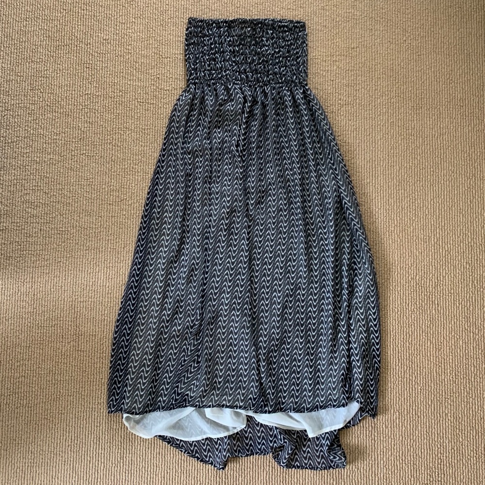 Patterson J Kincaid tube top sun dress size small